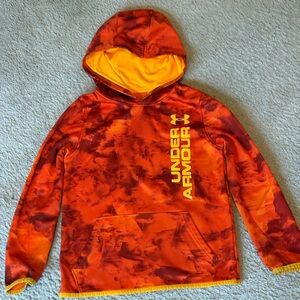 Under Armour Kids Fiery Orange Hoodie